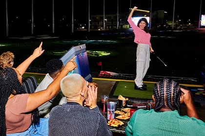 Celebrating a Good Shot