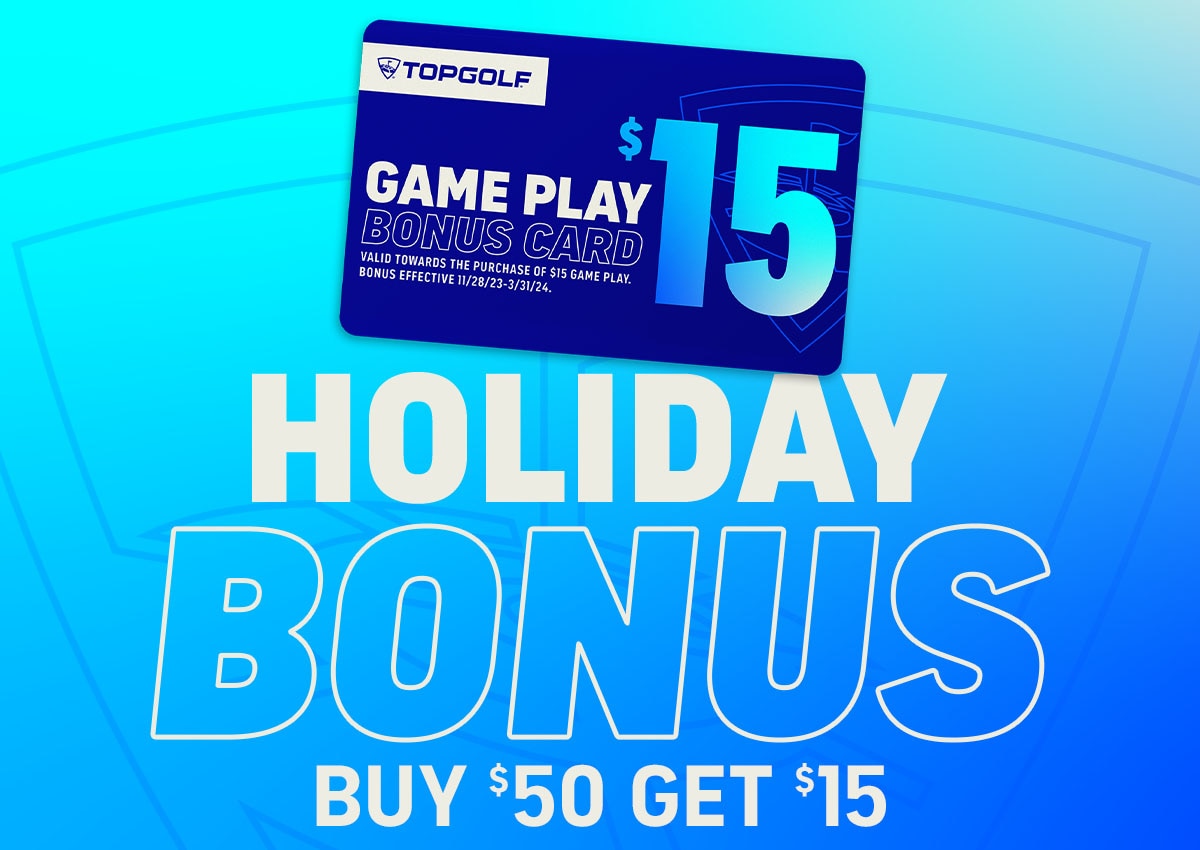 Holiday Gift Card Bonus Buy $50 Get $15