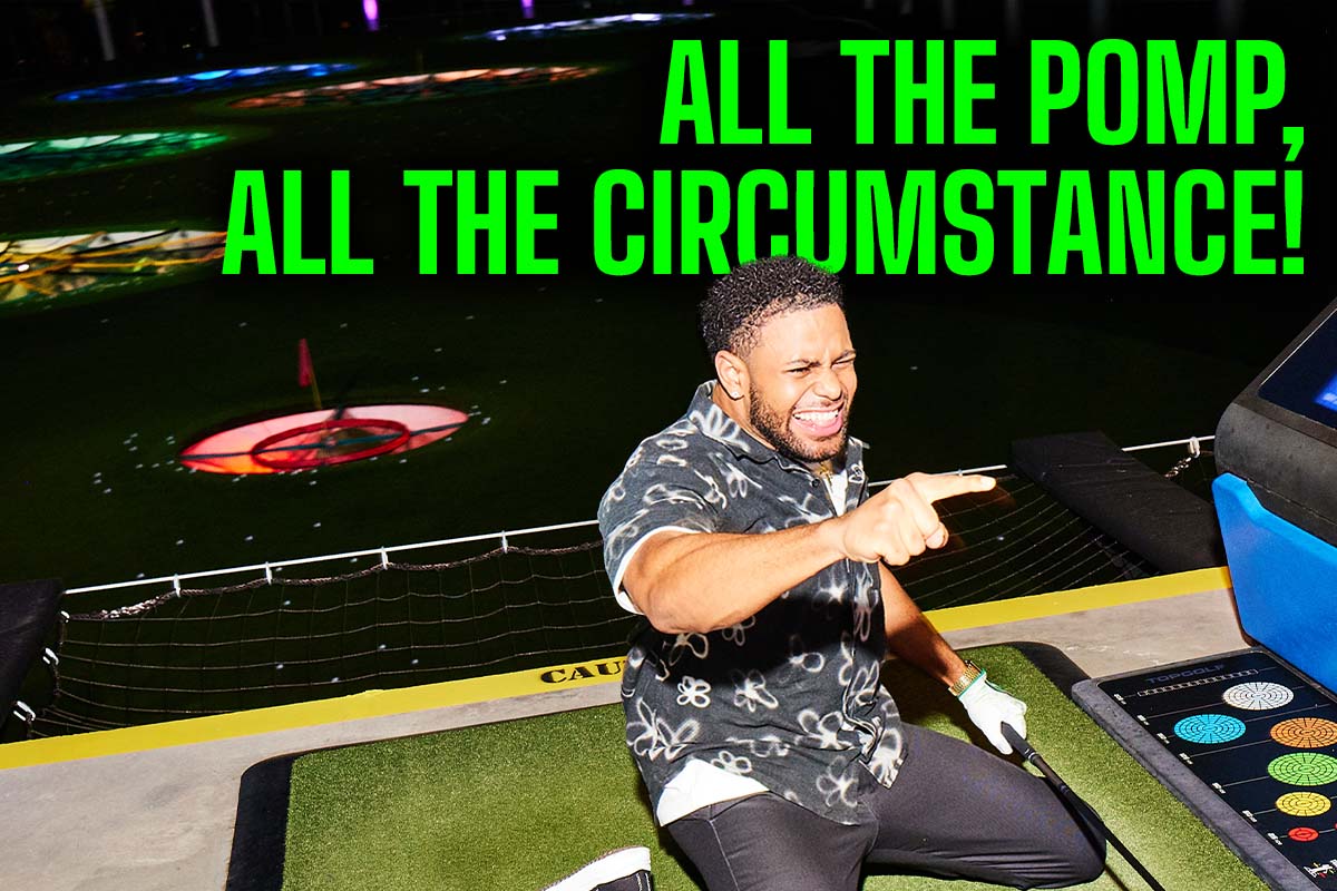 All the pomp, all the circumstance!