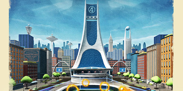 Block Party Experience Inspired by Marvel Studios' The Fantastic Four