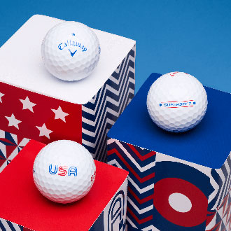 Supersoft Stars and Stripes Golf Balls