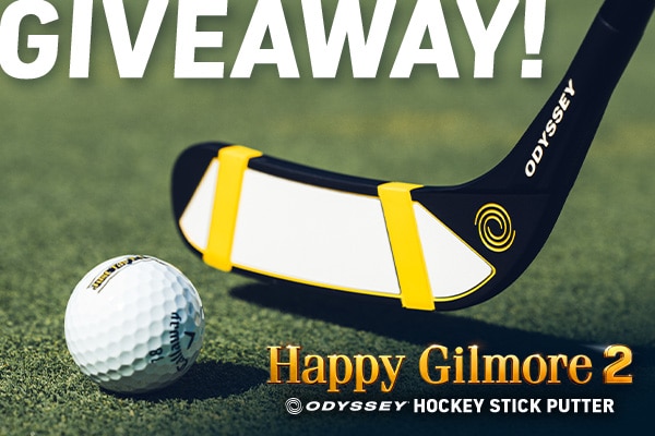 Giveaway! | Happy Gilmore 2 | Odyssey Hockey Stick Putter
