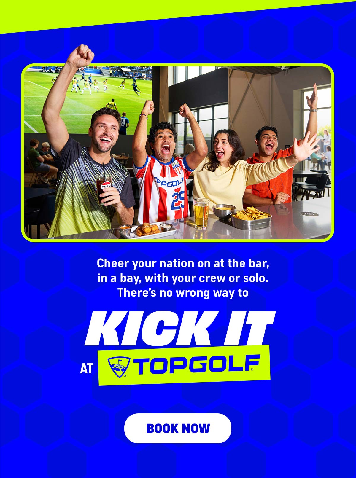 Kick it at Topgolf